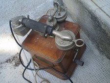 Ancien telephone bois d'occasion  Le Pouzin