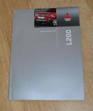 Mitsubishi l200 brochure for sale  FAREHAM