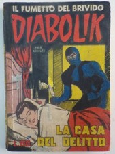 Diabolik prima serie usato  Palermo