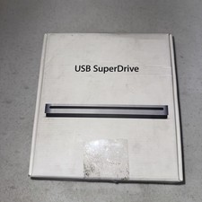 Apple USB SuperDrive com caixa A1379 unidade de CD externa testada comprar usado Apple USB SuperDrive com caixa A1379 unidade de CD externa testada comprar usado  Enviando para Brazil
