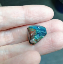Pierre roulée chrysocolle d'occasion  Champforgeuil
