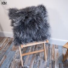 Sheepskin fur cushion for sale  OLDHAM