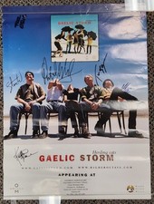 Signed gaelic storm for sale  Brookfield
