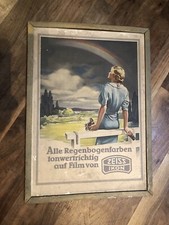 Bilderrahmen reklame zeiss gebraucht kaufen  Frankfurt am Main