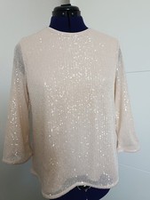Shirt pailletten bluse gebraucht kaufen  Dingolfing