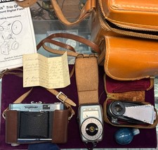 Câmera Quântica Vintage QFlash Trio QF8 Suporte para Sapato Flash Digital em Estojo de Couro comprar usado  Enviando para Brazil