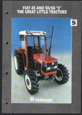 Fiat tractors brochure for sale  DRIFFIELD