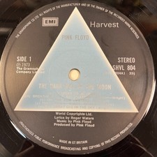 Pink Floyd -Dark Side of the Moon-OG UK Harvest GF LP-Solid Blue Prism-Top Copy! comprar usado  Enviando para Brazil
