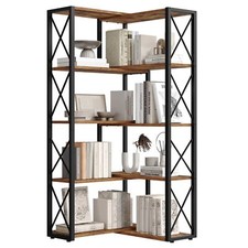 Hoobro corner bookshelf for sale  USA