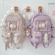 Mochila escolar adolescente Kawaii urso bonito faculdade viagem bolsa casual para meninas mulheres comprar usado  Enviando para Brazil