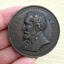 Médaille olivier serres d'occasion  Andernos-les-Bains