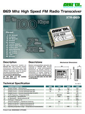 Xtr 869 ricetrasmettitore usato  Cervia