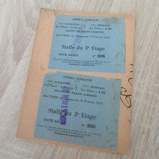 Billets opera comique d'occasion  Paris XI