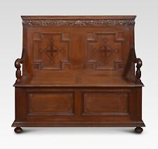 Oak hall settle for sale  CHESTER
