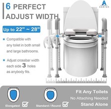 Agrish raised toilet for sale  Westminster