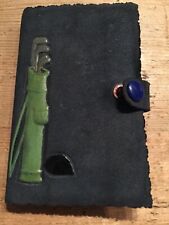 PORTA-CARTÕES DE GOLFE VINTAGE FEITO À MÃO -EXCELENTE ESTADO comprar usado  Enviando para Brazil