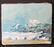 Tableau huile marine d'occasion  Toulouse-