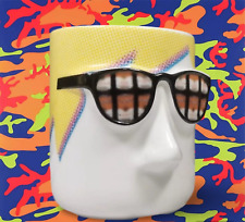 RARE Andy Warhol Porcelain Cup Pop Art Artist Series Mug with Nose Glasses VGC, usado comprar usado  Enviando para Brazil