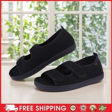 Usado, Sandálias para diabéticos pés largos sapatos inchados respiráveis confortáveis sapatos de caminhada comprar usado  Enviando para Brazil