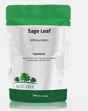 Usado, Comprimidos Sage Leaf 3000mg – Menopausa, memória e suporte digestivo comprar usado  Enviando para Brazil