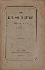 Petroni romanorum satyra. usato  Napoli