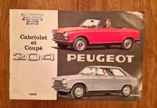 Peugeot 204 cabriolet d'occasion  Laudun-l'Ardoise