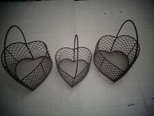 Heart shaped metal for sale  DISS