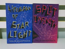 Lote de 2x Livros PB Thalia Kalkipsakis: Vida útil de luz das estrelas e infinito dividido!, usado comprar usado  Enviando para Brazil