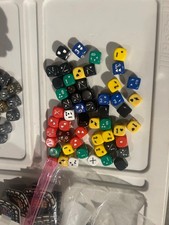 Jogo de descida dados especiais, portas, dados de ouro prata campanha, usado comprar usado  Enviando para Brazil