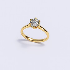 00ct igi diamantring gebraucht kaufen  Hamburg
