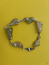 Sea glass silvertone for sale  CROYDON