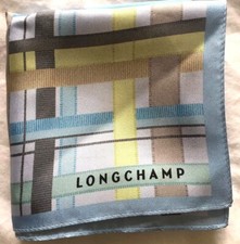Foulard carré longchamp d'occasion  Rouxmesnil-Bouteilles