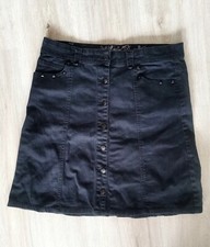 Schwarzer jeansrock nieten gebraucht kaufen  Bickenbach
