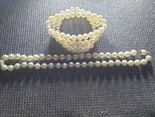 Perlenkette 41cm steckverschlu gebraucht kaufen  Kassel