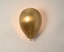 1 abajures curvos leves feitos à mão parede vintage meados do século moderno latão bruto Sputnik comprar usado  Enviando para Brazil