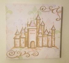 Princess castle fabric for sale  Belle Chasse