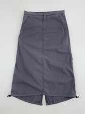 1990’s Vintage Levi’s All Duty Cinza Ripstop Algodão Carga Maxi Saia M Anos 2000 comprar usado  Enviando para Brazil