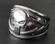 Totenkopf ring edelstahl gebraucht kaufen  Traunreut