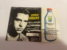 Peter gabriel biglietto usato  Torino