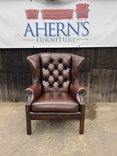 Vintage brown leather for sale  BOSTON