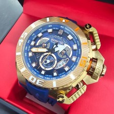 Invicta Jason Taylor 57mm Sea Hunter ouro/azul nº 220/999 (38058), usado comprar usado  Enviando para Brazil