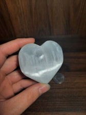 Selenite heart large for sale  Methuen