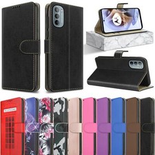 Capa telefone suporte flip carteira couro fina para Motorola Moto G31/Moto G41, usado comprar usado  Enviando para Brazil