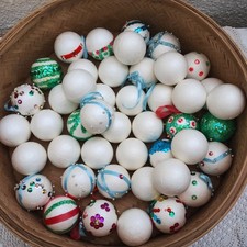 Vintage polystyrene balls for sale  BROSELEY