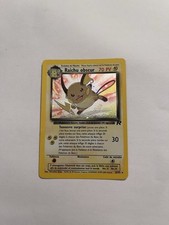 Carte pokemon raichu d'occasion  Beauvais