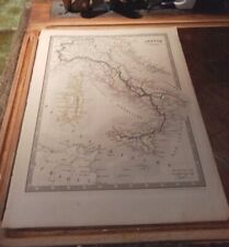 Carte atlas géographie1860 d'occasion  Aubenas