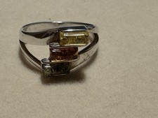 Silber ring bernstein gebraucht kaufen  Lohra