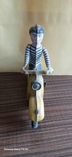 Boy riding scooter d'occasion  Expédié en Belgium