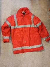 Red vis jacket for sale  SUTTON