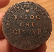 Moneta madonnina baiocchi usato  Olbia